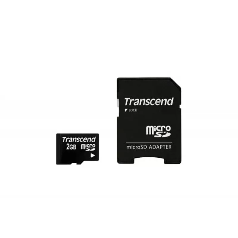 Transcend 2GB MicroSD TS2GUSD Flash-Karte