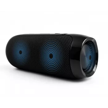 Tragbarer Bluetooth-Stereolautsprecher SQUEAK SQ1008 — 14W RMS, Bluetooth 5.3, 1200 mAh, IPX4, FM, LED, AUX, USB