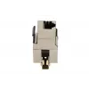 Keystone-Buchse Extralink CAT6 STP RJ45, Buchse, stahlfarben, 1 Stück