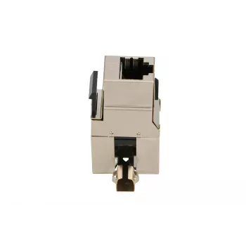 Keystone-Buchse Extralink CAT6 STP RJ45, Buchse, stahlfarben, 1 Stück