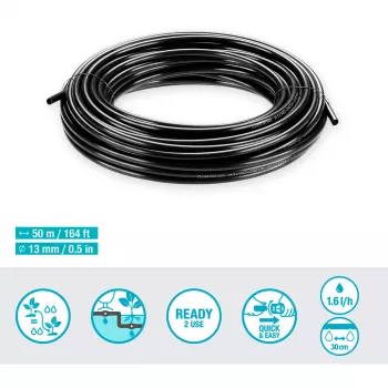 Gardena 13504-20 Gartenschlauch 50 m Unterirdisch Schwarz
