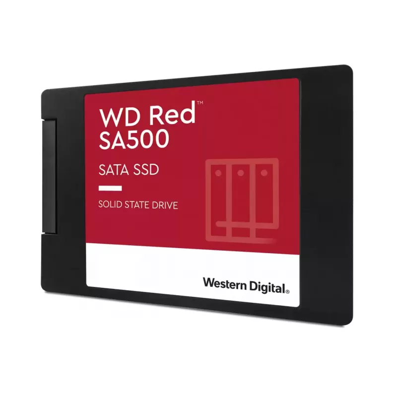 SSD-Laufwerk Western Digital Red SA500 2TB 2,5 Zoll SATA III, 3D-NAND, NAS