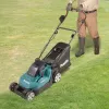 Makita DLM382PM2 - Rasenmäher - Akkubetrieben - 18 V - 4 Ah - 2 Akkus - 3700 1/min - 38 cm - 16,9 kg
