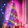 Twinkly Candies LED-Weihnachtsbaumlichter TWKP100RGB-T 6 m 100 perlenförmige Lichter