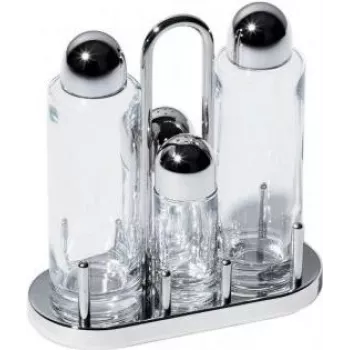 Öl-/Essigspender Alessi 5070 Glas Edelstahl 175 mm