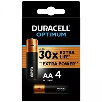Duracell Optimum AA LR6 Batterien Blister 4 Stück