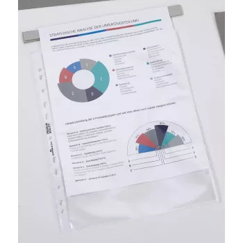 Schutzfolie Durable 265502 A4 Polypropylen 25 Stück Transparent