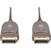 DisplayPort AOC Hybrid-Glasfaserkabel, UHD 8K (schwarz, 30 Meter)