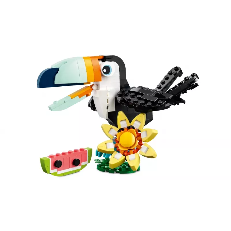 Bauspielzeug LEGO Creator 3-in-1 Wild Animals Tropical Toucan Set 31173