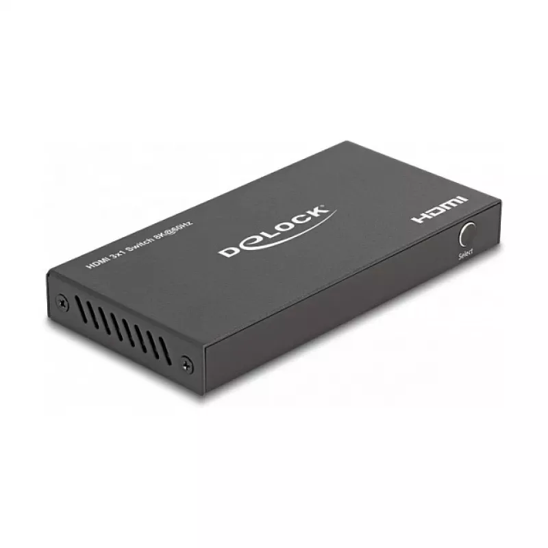 DeLOCK HDMI-Switch 3 x HDMI In auf 1 x HDMI Out 8K 60 Hz