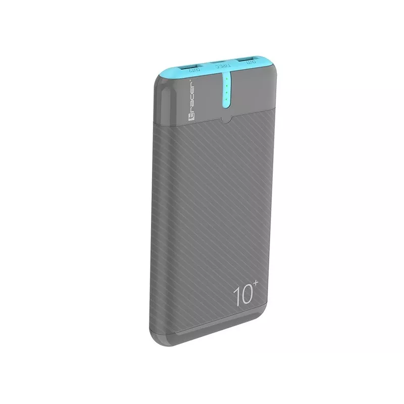 PowerBank EnerGo 10000mAh grau-blau