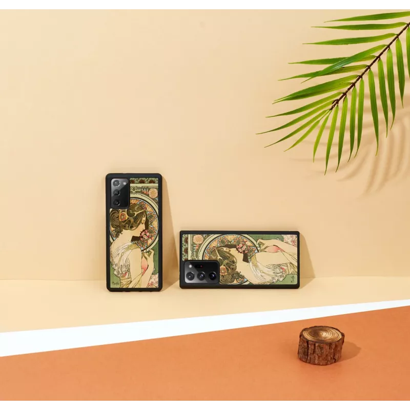 Schutzhülle man and wood für Samsung Galaxy Note 20 Ultra — Schwarz Primrose