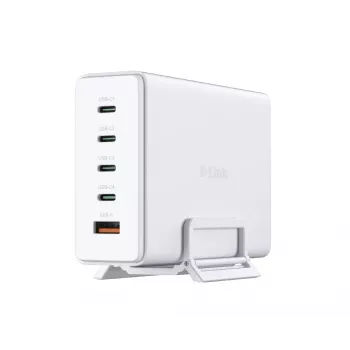 D-Link 240W GaN-Ladegerät, Innenbereich, AC, Weiß