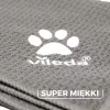 Mikrofaserhandtuch VILEDA 172651 für Katzen und Hunde, Grau, 650×1000 mm, Polyamid