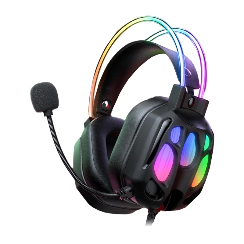 Gaming-Headset Onikuma X89 — kabelgebundenes Over-Ear-Headset, schwarz, Modell X89