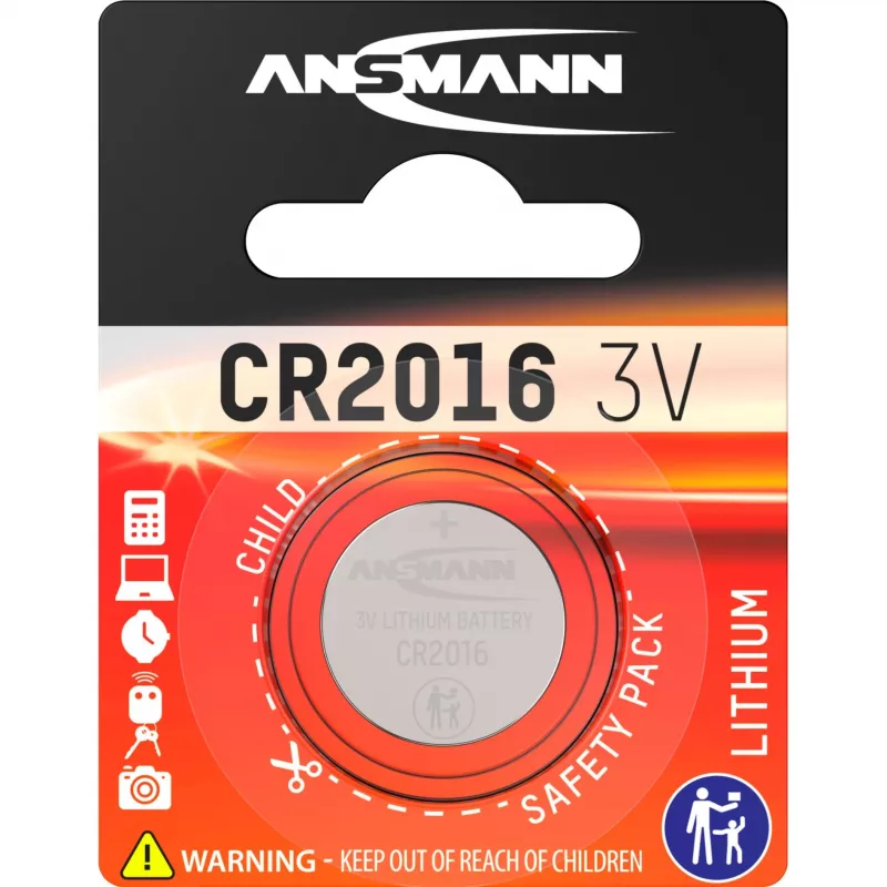 Einwegbatterie Ansmann CR 2016