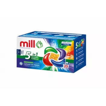 MILL PRO 5k Waschkapseln + COLOR Duftperlen, 25 Stk.