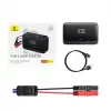 Tragbares Ladegerät Baseus Super Energy 6000 mAh – Starthilfe, LiPo 6000 mAh, 300 A Startstrom, 150 PSI, integriertes Display & Taschenlampe, USB-C + USB-A, schwarz