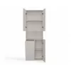 Badezimmerschrank Nel DK 1K Korb Kaschmirfarbe