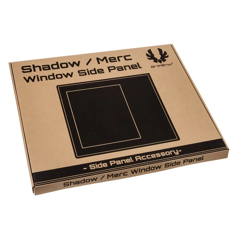 Seitenteil BitFenix BFC-SDO-150-KKWA-RP für Shadow-Serie, schwarz