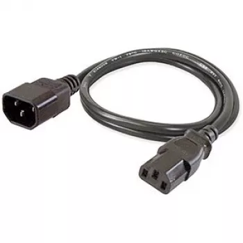 NETZKABEL JUMPER C13-C14-STECKER 2 METER LÄNGE CATX