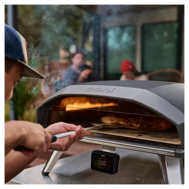 Ooni Koda 2 Pro Pizzamaker Schwarz Silber 1 Pizza 46 cm