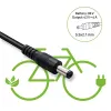 Ladegerät QOLTEC 36V–42V 4A für E-Bike, DC-Stecker 5,5×2,1 mm