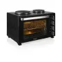 Tristar Heißluftofen mit 2 Kochplatten | OV-3670 | 35 L | 3200 W | Schwarz