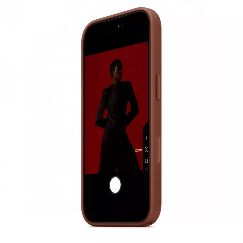 Cover Apple iPhone 17 Pro TechWoven Case mit MagSafe Orange
