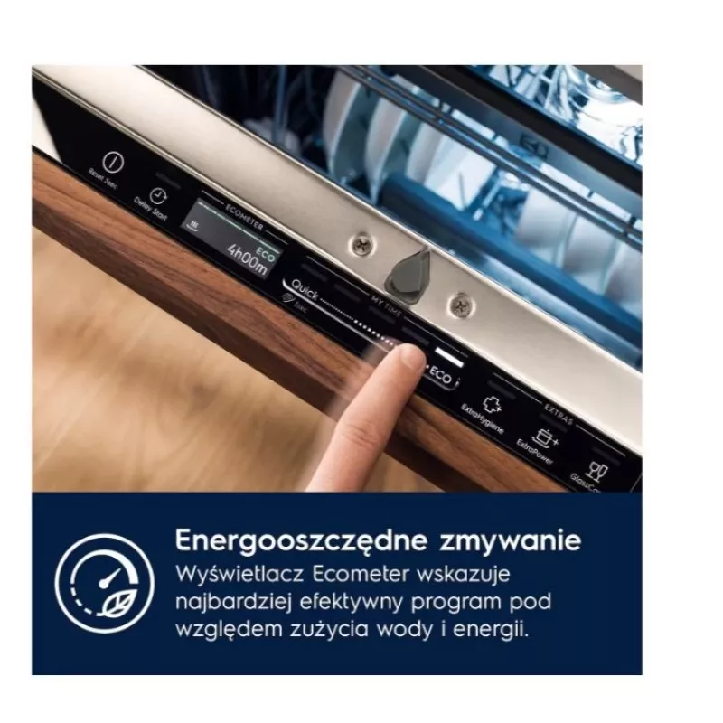 Einbau-Geschirrspüler Electrolux EES48401L — 600 mm, 13–14 Gedecke, Energieeffizienzklasse A, 10,5 l/Zyklus