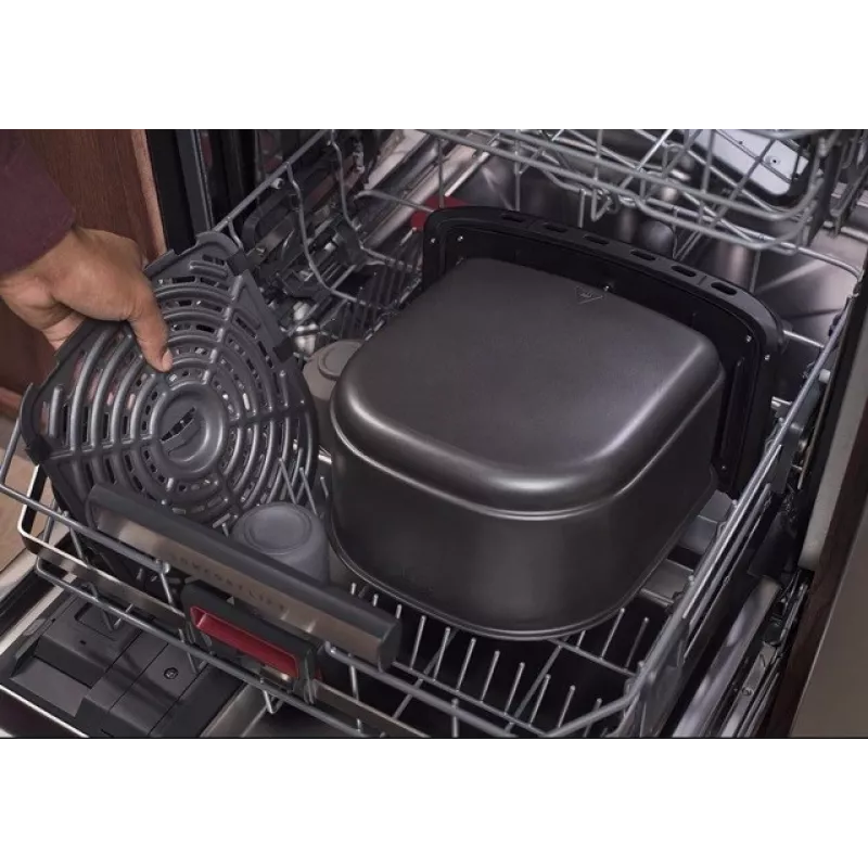 Heißluftfritteuse AEG AAF7SB – 6,9 L, 1700 W, digitale Touch-Steuerung, schwarz