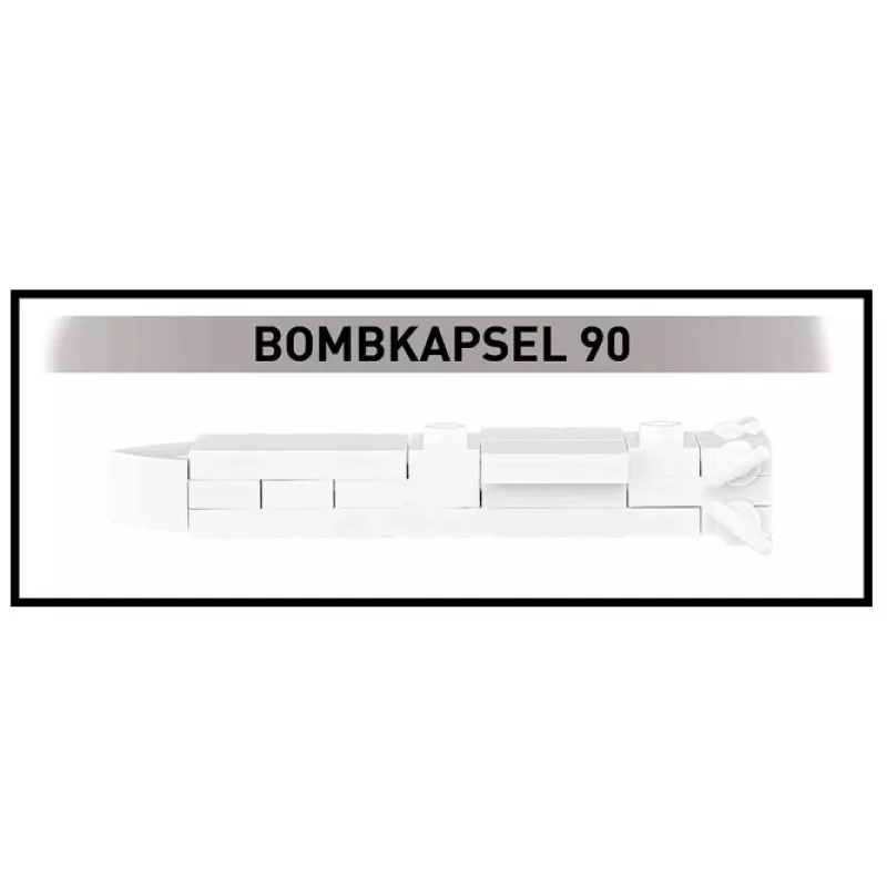 Konstruktionsset Cobi Blocks Saab AJS 3 Viggen 911-tlg. Modellbausatz, 911 Teile