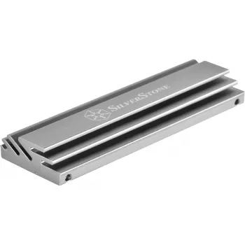 Passiver M.2-Kühler SILVERSTONE TP04 — Aluminium-Kühlkörper für M.2-SSD (SST-TP04)
