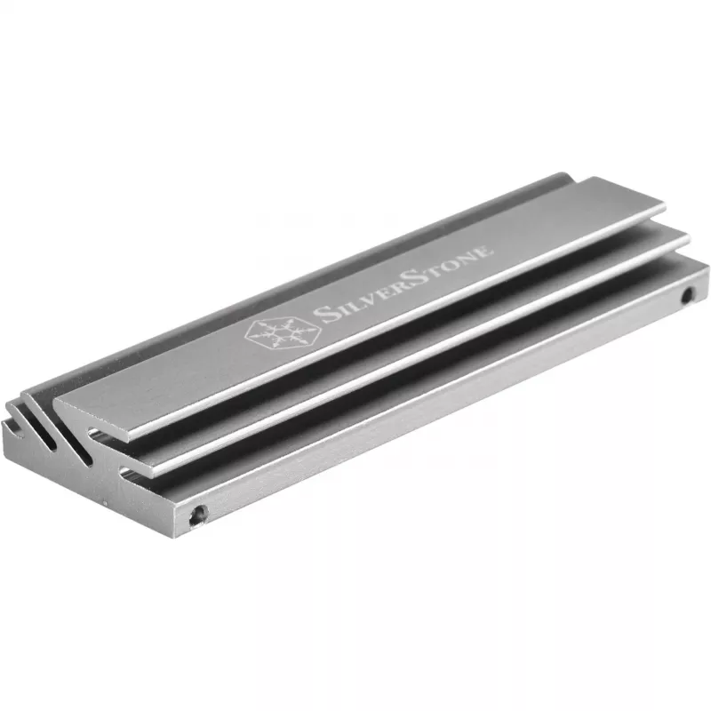 Passiver M.2-Kühler SILVERSTONE TP04 — Aluminium-Kühlkörper für M.2-SSD (SST-TP04)