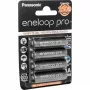 Wiederaufladbare AA-Batterie Panasonic BK-3HCCE/4BE NiMH 1,2 V 4 Stück