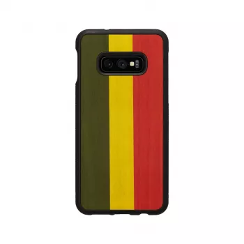 Smartphone-Hülle man and wood für Samsung Galaxy S10e, reggae Schwarz Schutzhülle