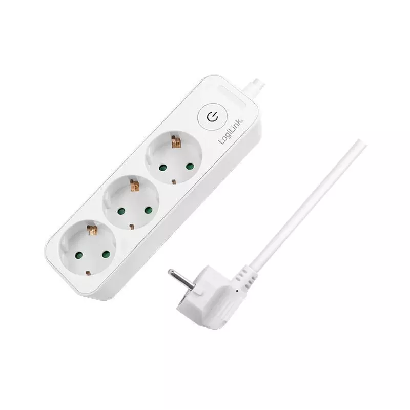 LogiLink LPS244. Kabellänge: 1,5 m, Anzahl der AC-Ausgänge: 3 AC-Ausgänge, Unterstützung von Positionierung: Indoor. AC Eingangsspannung: 250 V, Maxim