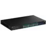 TRENDnet TPE 30284 - Switch - Smart - 24 x 10/100/1000 (PoE+) + 4 x 10 Gigabit SFP+ - Rack-montierbar - PoE+ (370 W) - AC 100 - 240 V (TPE-30284)