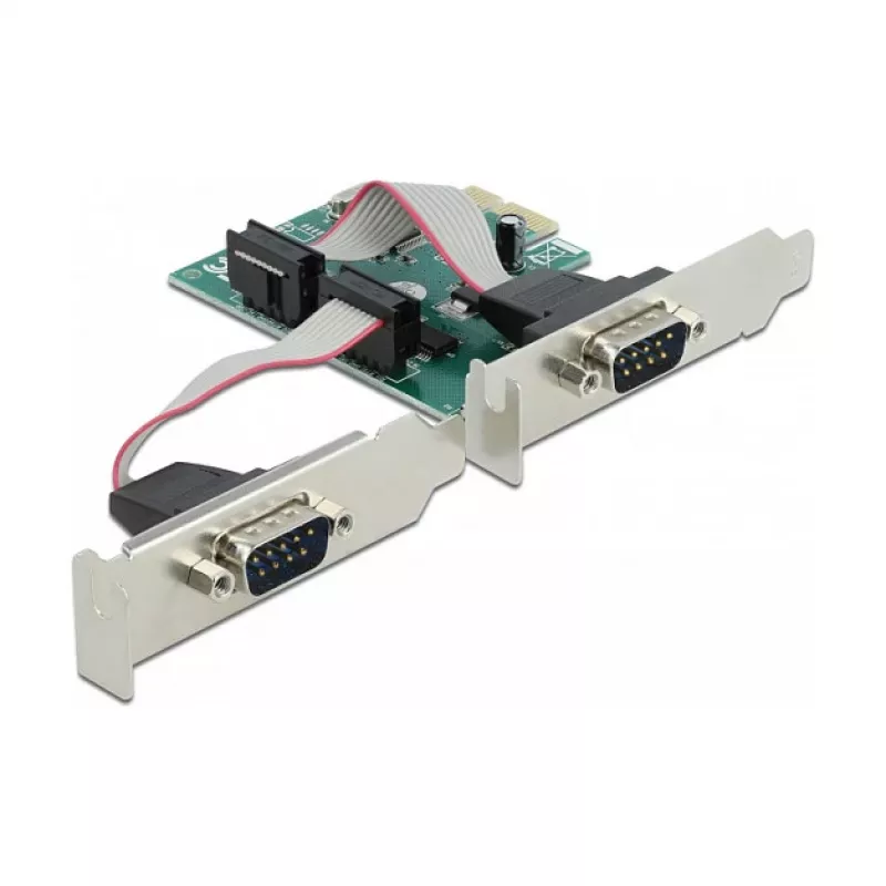 DeLOCK PCI Express x1 Karte auf 2 x Seriell RS-232