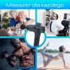 Massagepistole Extralink MSG-01-PRO 3800 U/min 6 Aufsätze