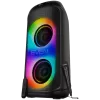 Lautsprecher SVEN PS-1050, schwarz (200W, TWS, Bluetooth, FM, USB, microSD, LED-Display, 7200mAh)