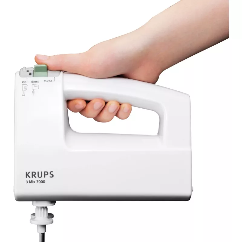 Krups F60814 Handmixer 500 W Weiß