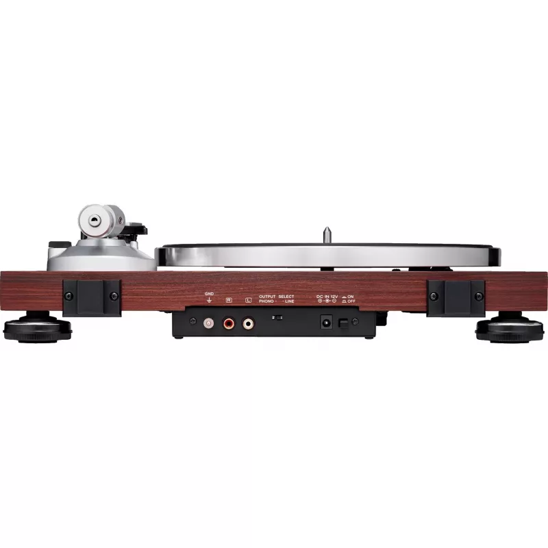 Riemengetriebener Audio-Plattenspieler Audio-Technica AT-LPW50BTRW Braun Manuell