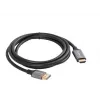 Lanberg CA-DPHD-20CU-0018-BK Videokabel-Adapter 1,8 m DisplayPort HDMI Typ A (Standard) Schwarz, Silber
