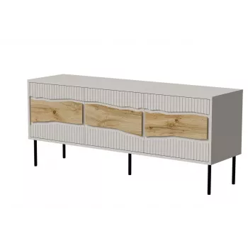 Cama INSERTO 3D TV-Schrank 143.5x40x61.5 Kaschmir + LED