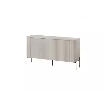 Kommode cama meble VERA 150x40x80 cm, cashmere matt, Spanplatte, 16 mm Rahmen