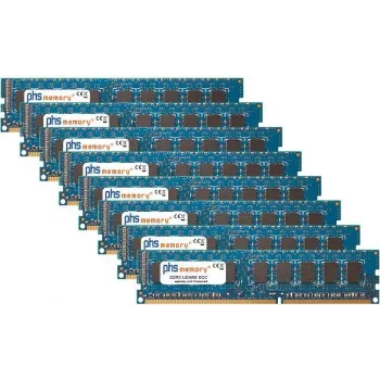 PHS-memory 64 GB (8x8 GB) Kit RAM-Speicher für Apple MacPro5,1 DDR3 UDIMM ECC 1066 MHz (SP125173)
