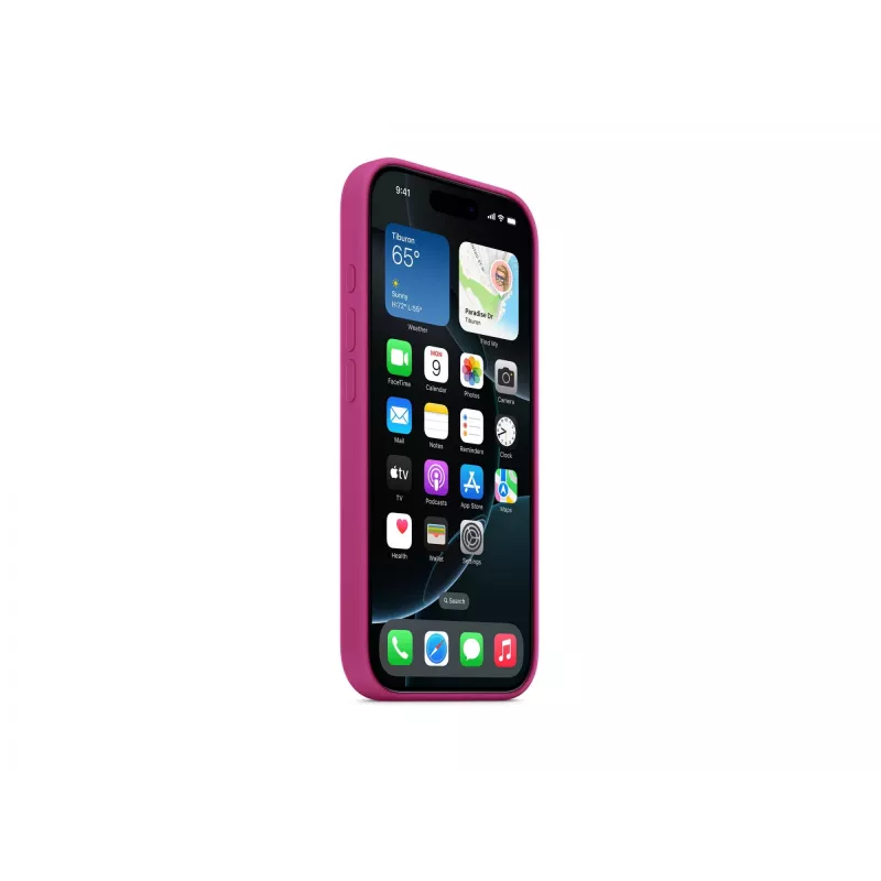Silikonhülle für Apple iPhone 16 Pro mit MagSafe