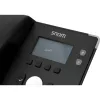 snom D120 - VoIP-Telefon - Dreierkonferenz - SIP - 2 Kabel - Schwarz (4361)