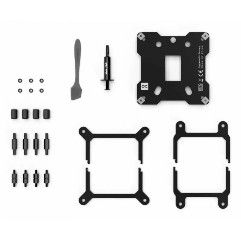 Water block Alphacool Core 1 LT Acetal Copper Schwarz 72mm